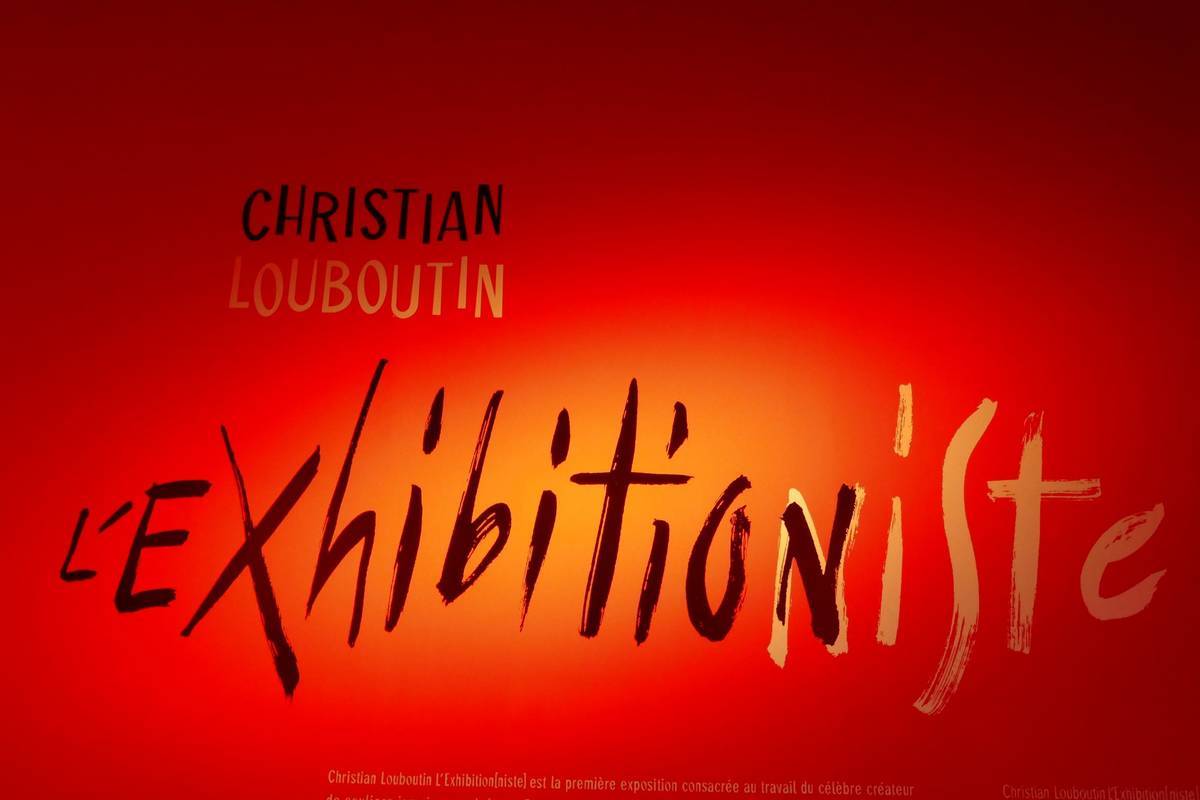 Christian Louboutin L'exhibitionniste au Palais de la Porte Dorée
