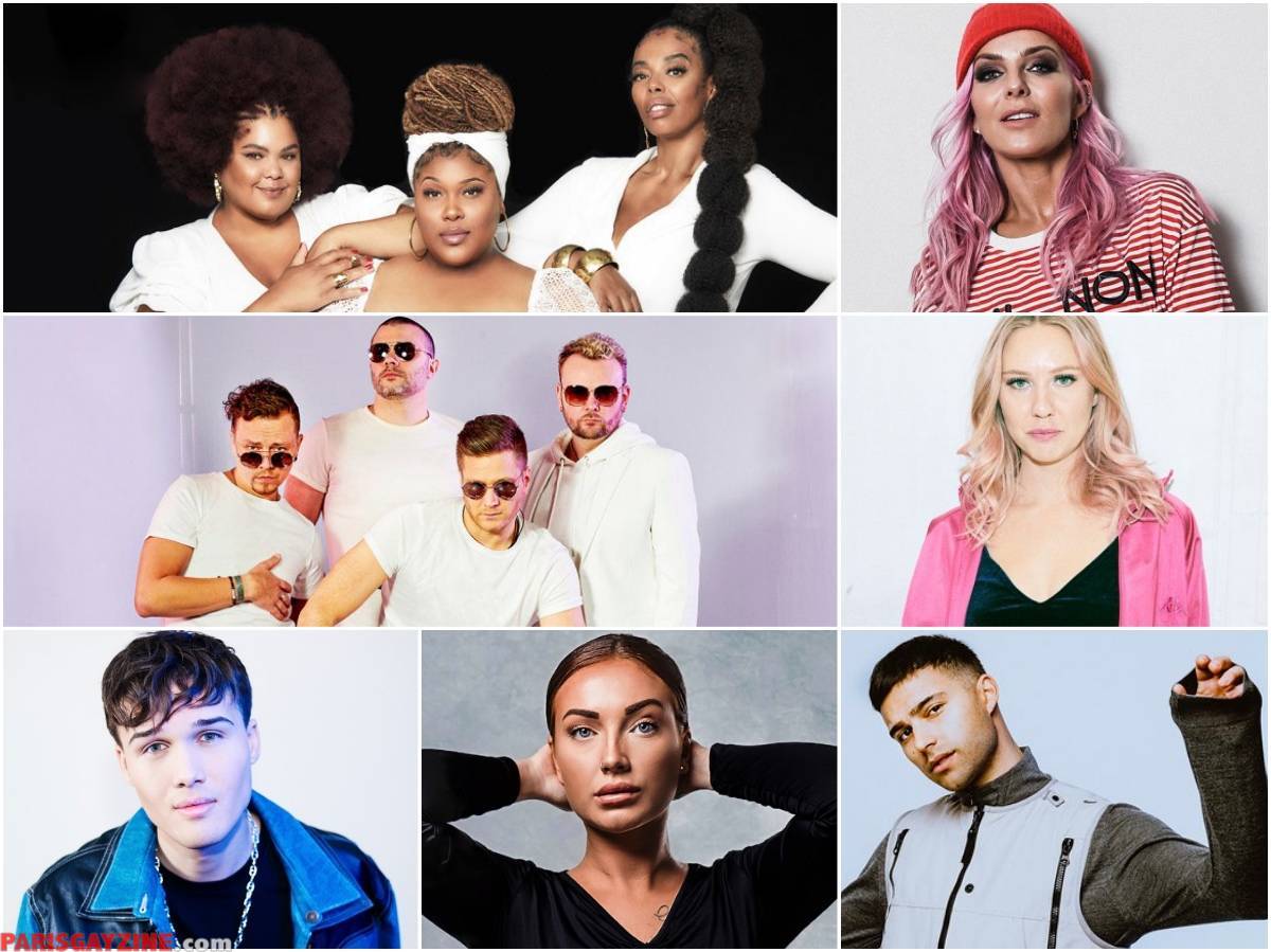 Les participants de la 4ème demi-finale du Melodifestivalen 2021