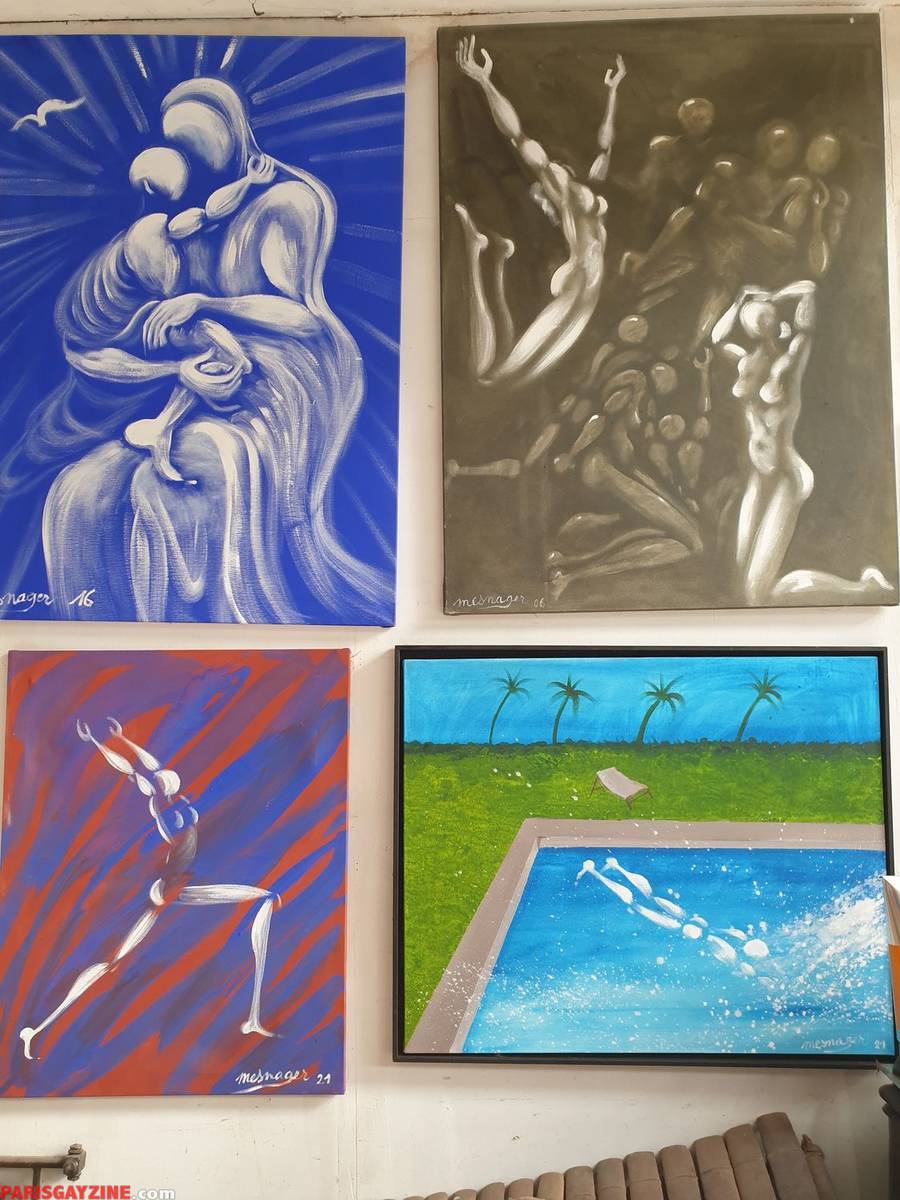 Visite de l'atelier de l'artiste Jérôme MESNAGER
