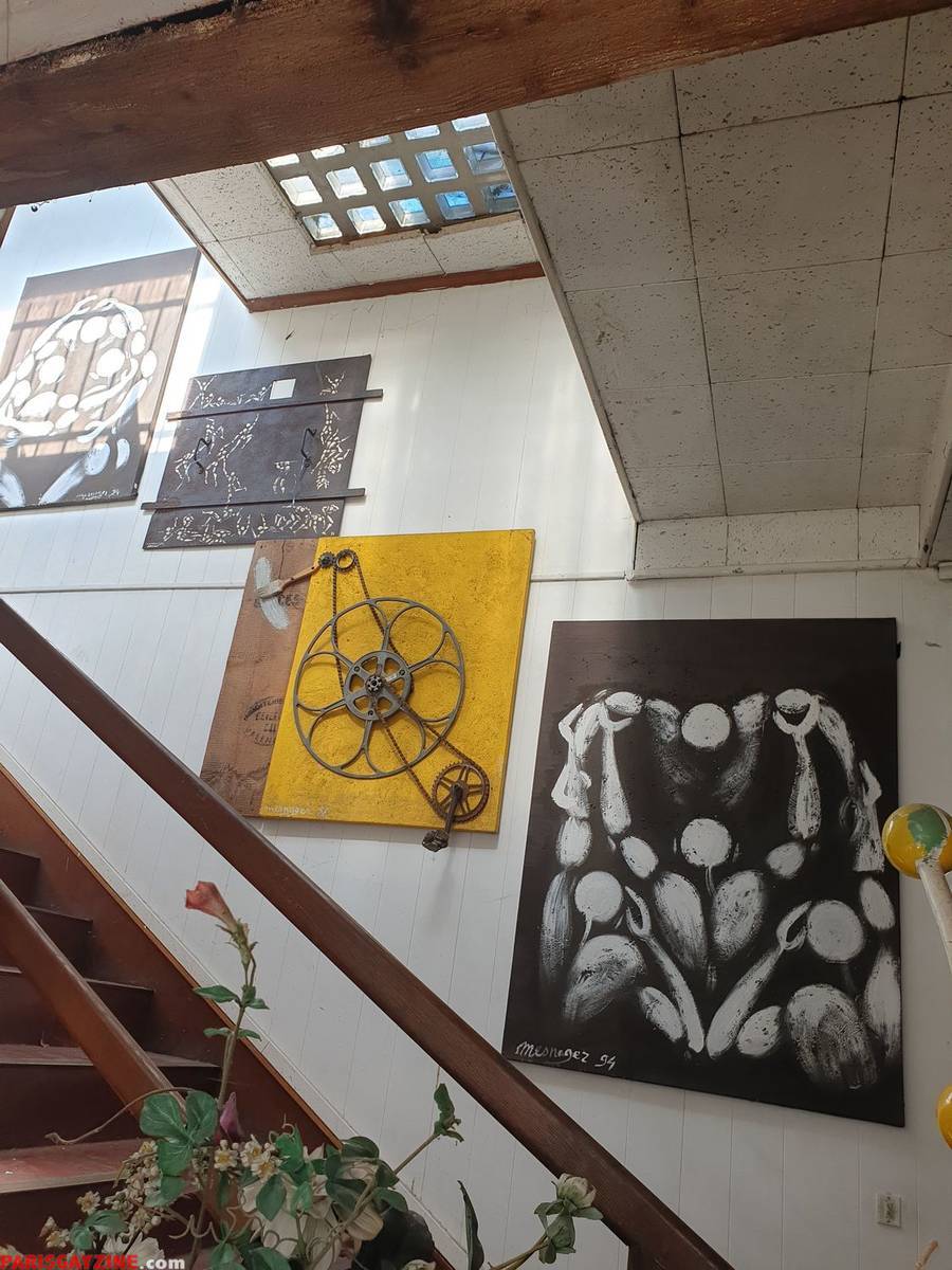 Visite de l'atelier de l'artiste Jérôme MESNAGER