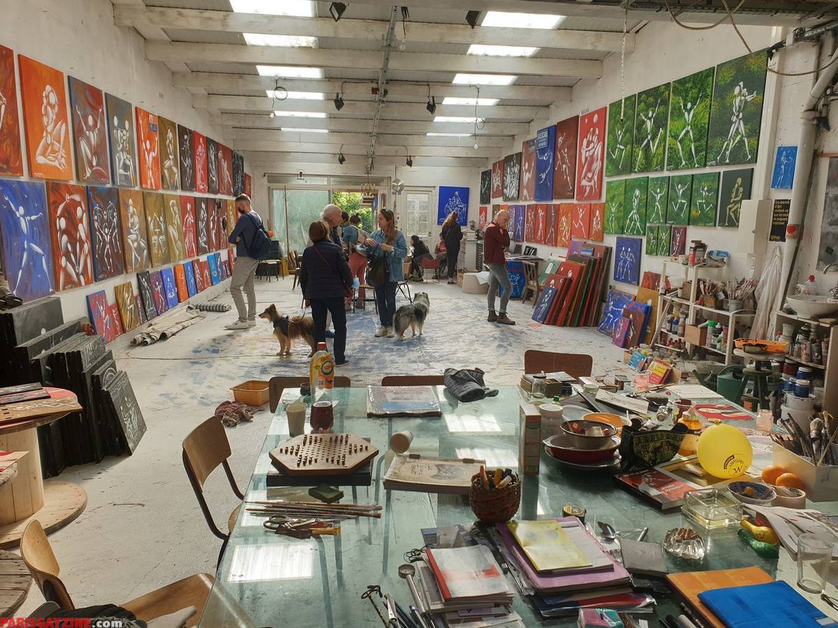 Visite de l'atelier de l'artiste Jérôme MESNAGER