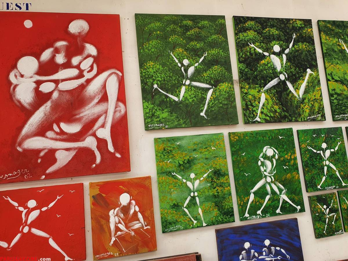 Visite de l'atelier de l'artiste Jérôme MESNAGER