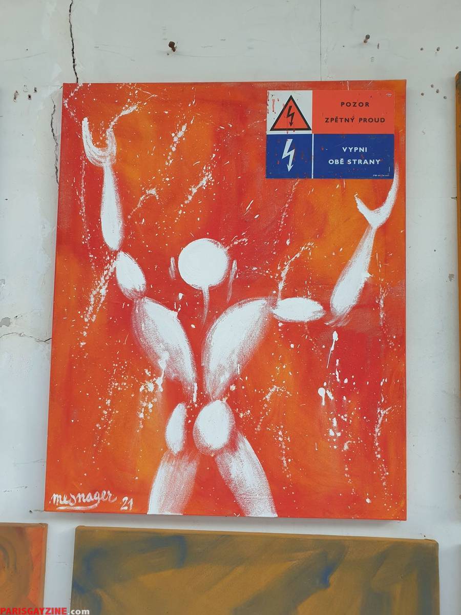 Visite de l'atelier de l'artiste Jérôme MESNAGER