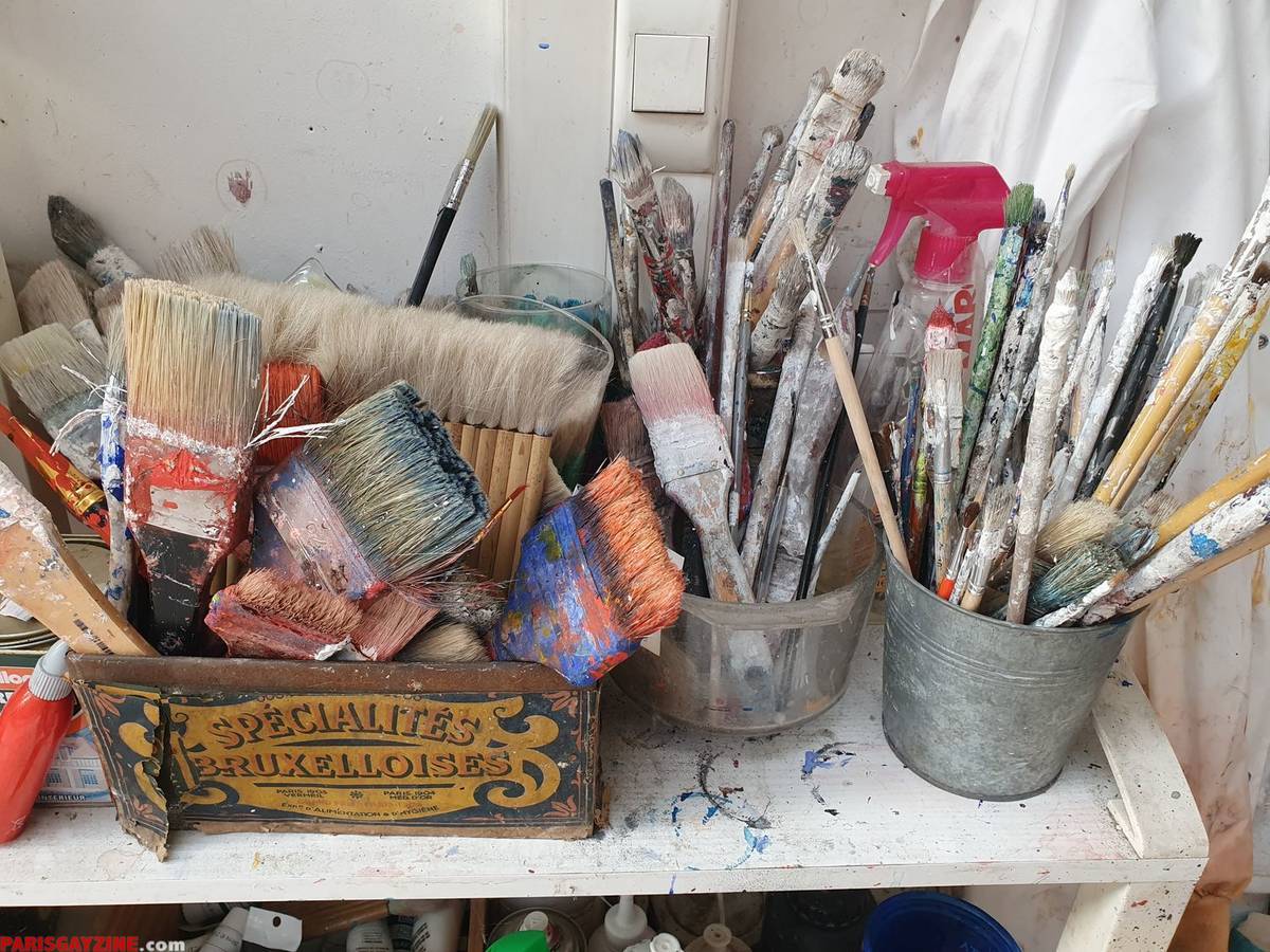 Visite de l'atelier de l'artiste Jérôme MESNAGER