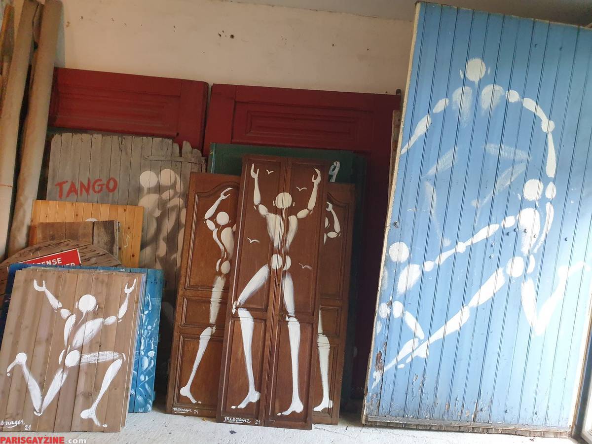 Visite de l'atelier de l'artiste Jérôme MESNAGER