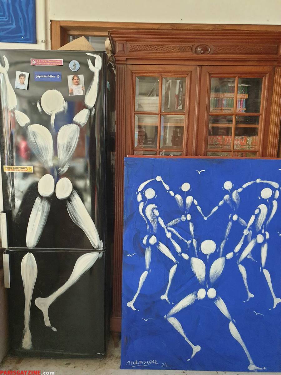 Visite de l'atelier de l'artiste Jérôme MESNAGER