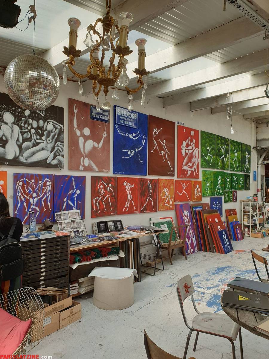 Visite de l'atelier de l'artiste Jérôme MESNAGER