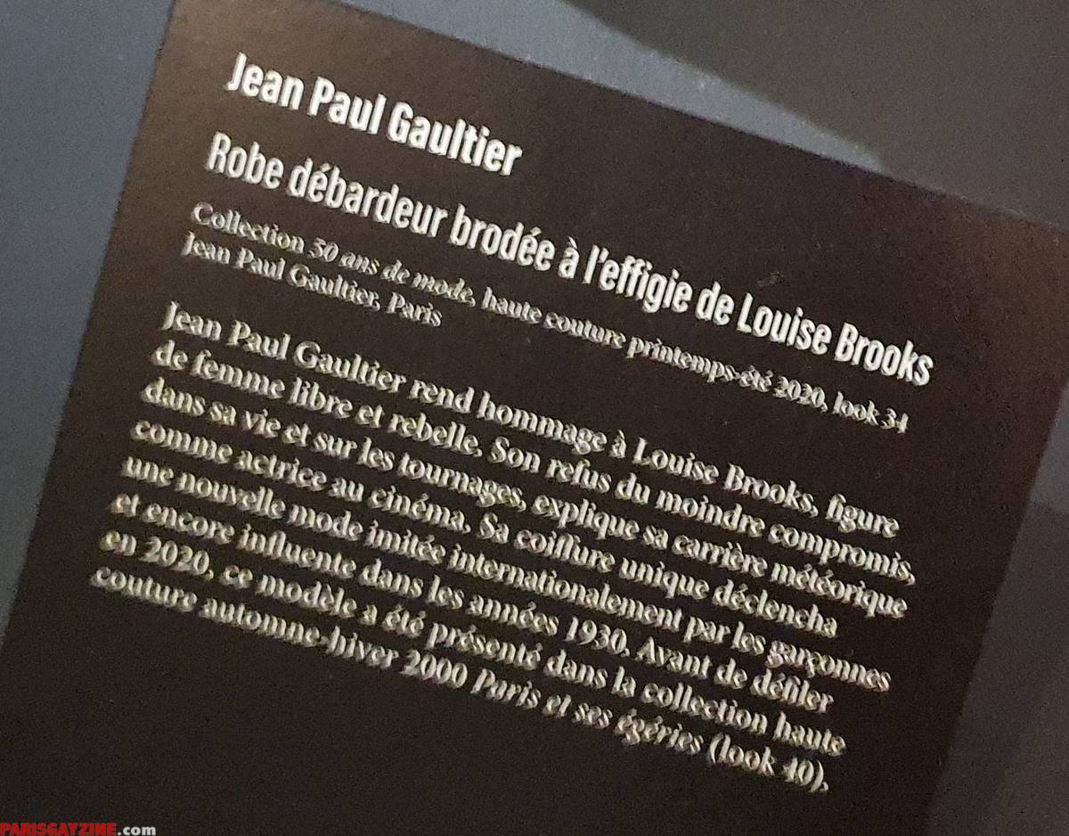 Exposition Cinémode de Jean-Paul Gaultier