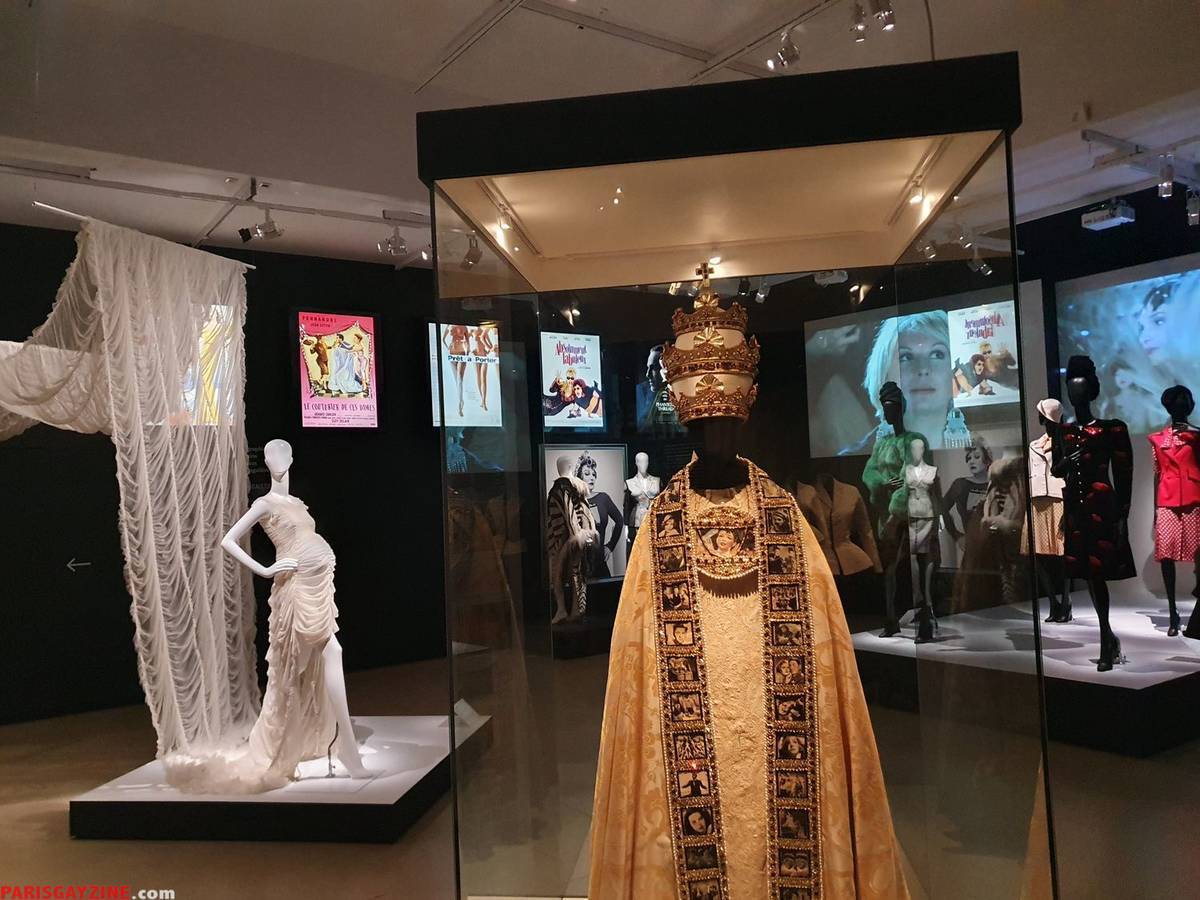 Exposition Cinémode de Jean-Paul Gaultier