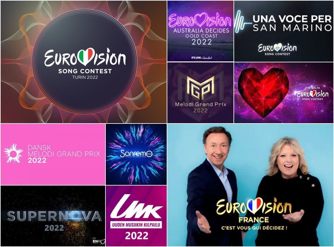Eurovision 2022 : Les sélections nationales télévisées