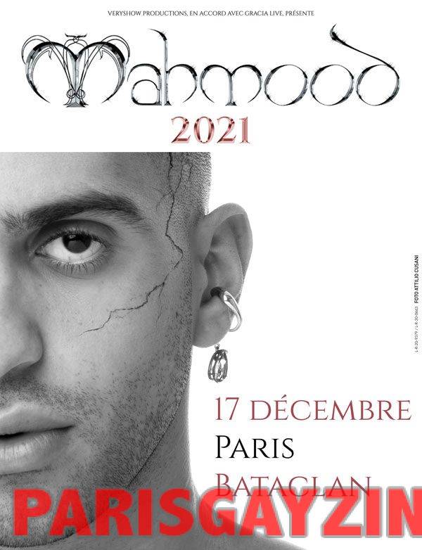 Photos du concert de Mahmood au Bataclan à Paris en 2022