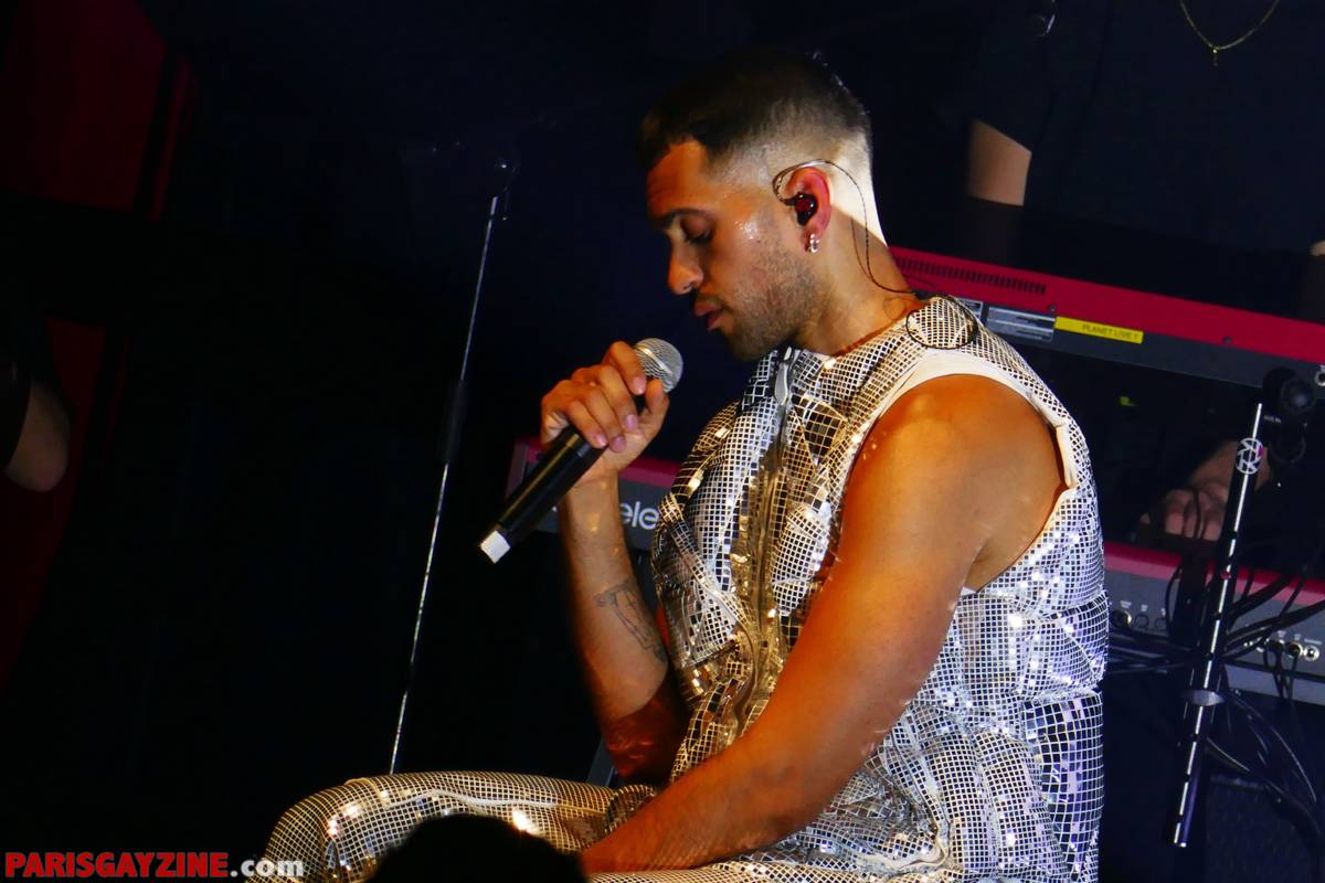 Photos du concert de Mahmood au Bataclan à Paris en 2022