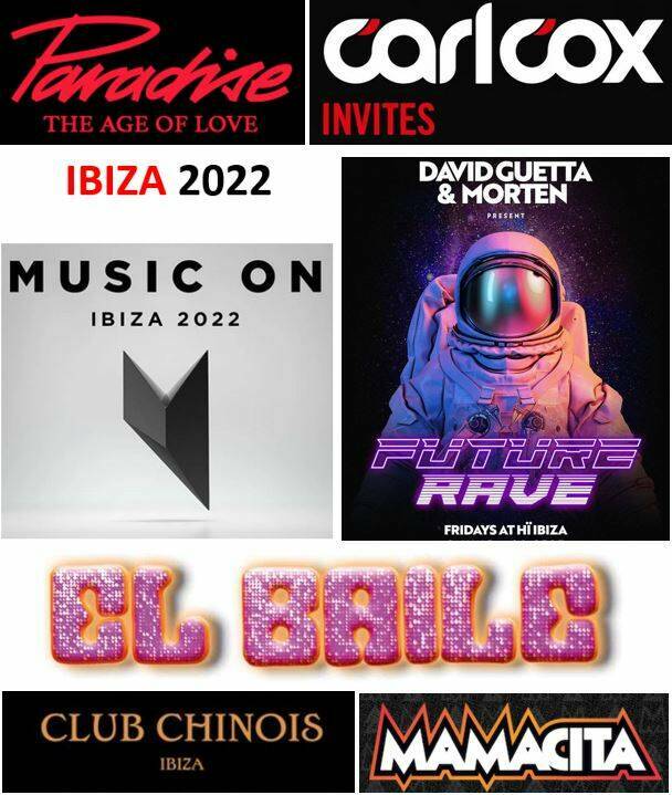 Ibiza 2022 la programmation 