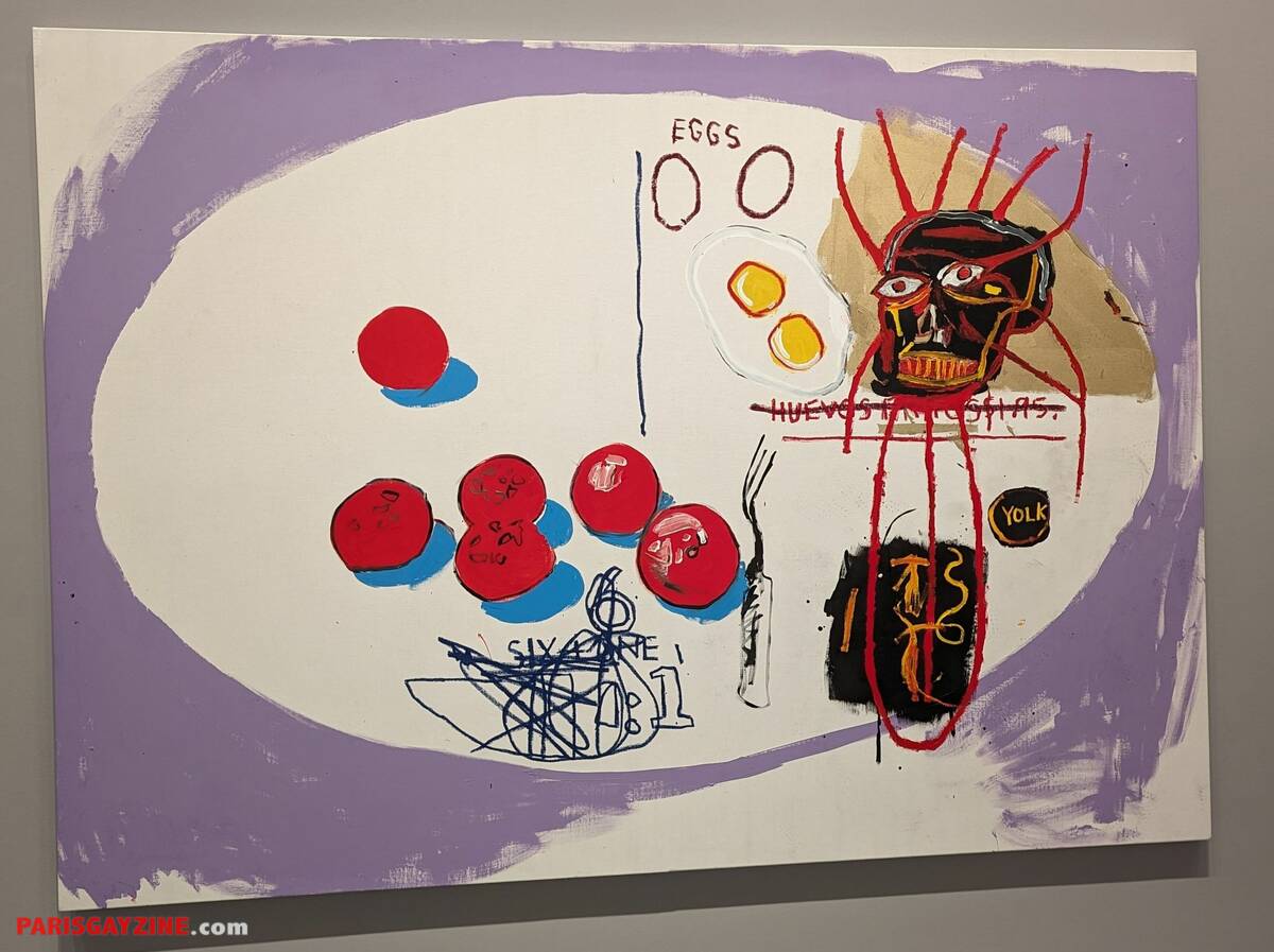Photos de l'exposition Basquiat x Andy Warhol à la Fondation Louis Vuitton