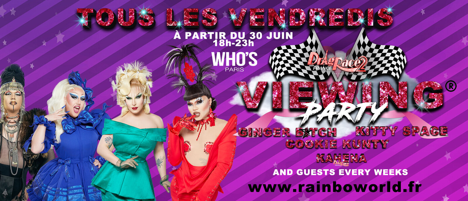 Les viewing parties à Paris : Who's