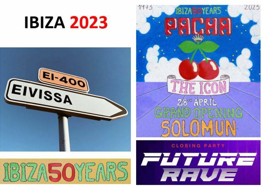 Ibiza 2023 la programmation