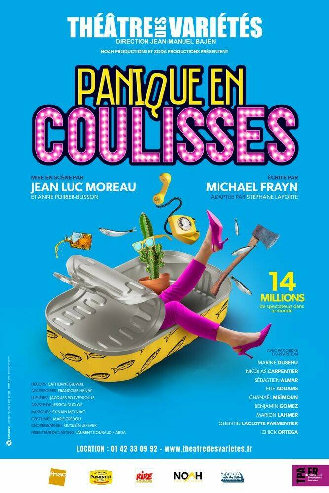 Panique en coulisses