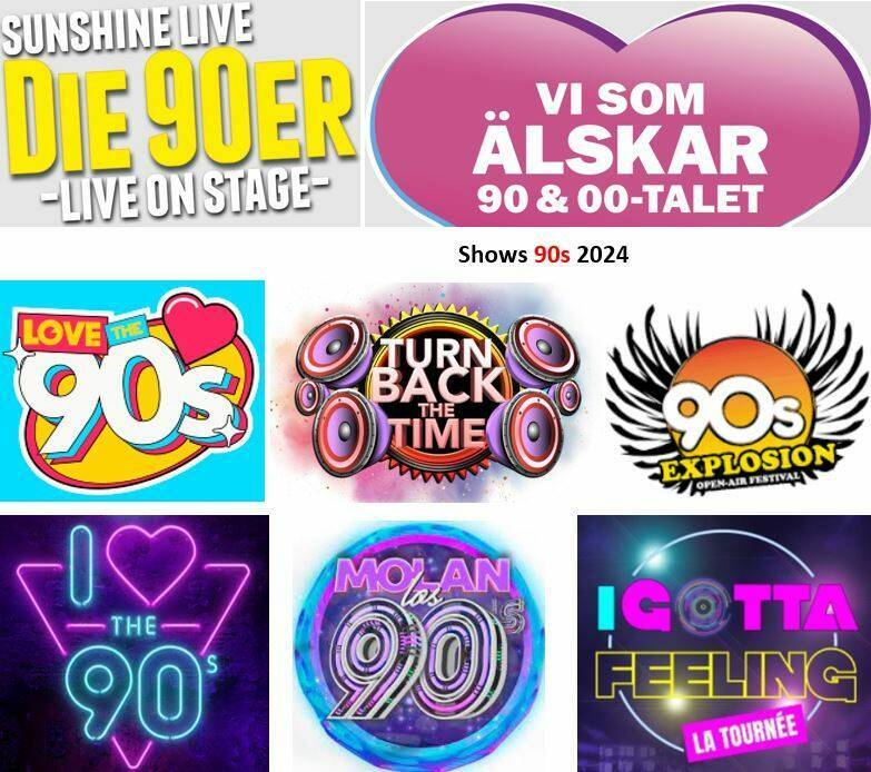 Les shows 90s en 2024