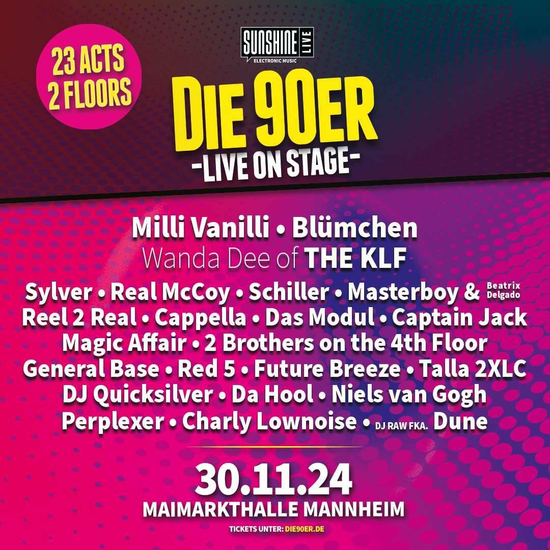 Die 90er live