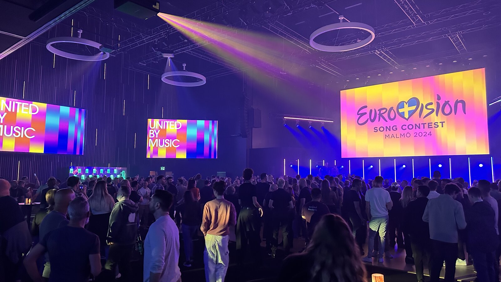 La scène de l'Euroclub