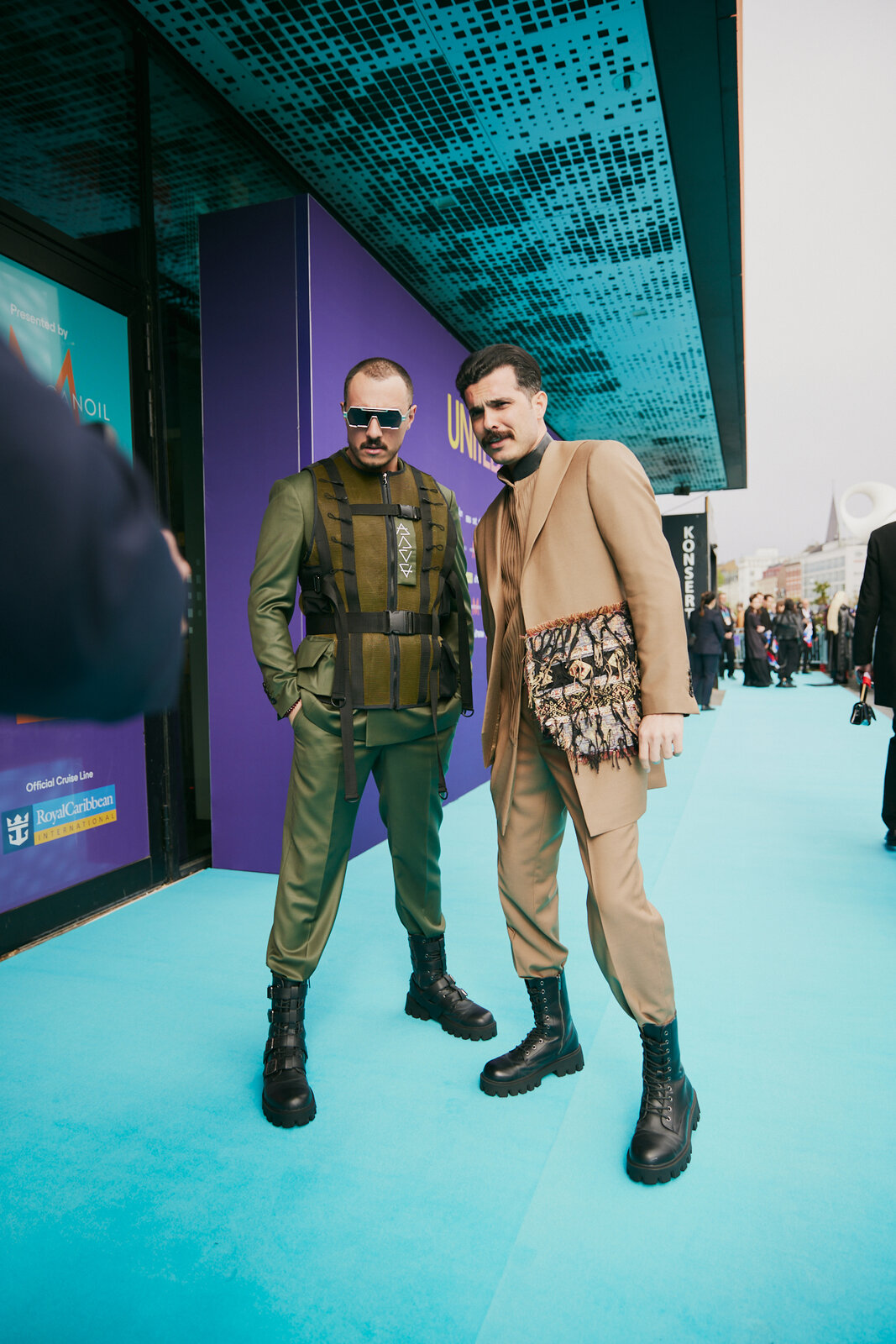 Les autres artistes au Turquoise carpet (c) EBU / Alma Bengtsson