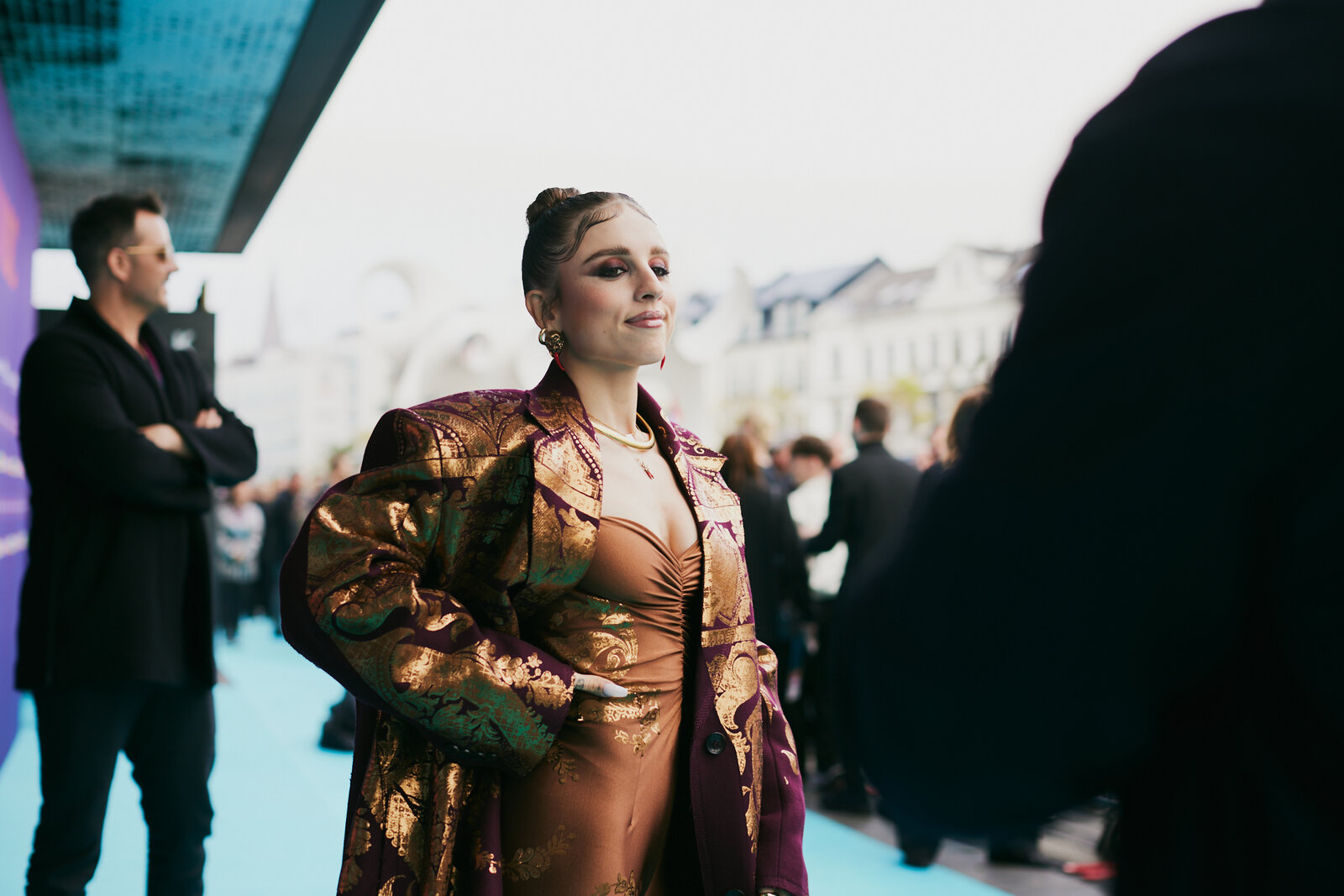 Les autres artistes au Turquoise carpet (c) EBU / Alma Bengtsson