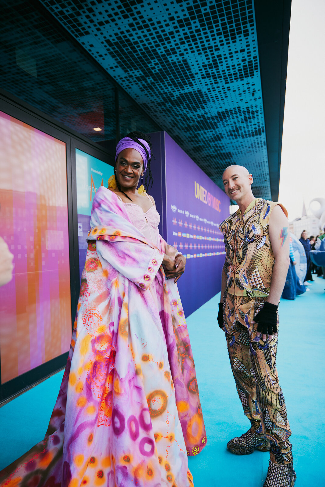 Les autres artistes au Turquoise carpet (c) EBU / Alma Bengtsson
