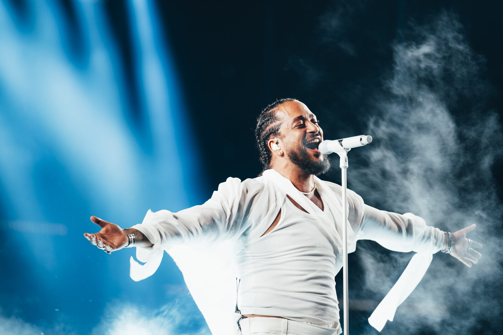 Slimane en répétitions pour l'Eurovision