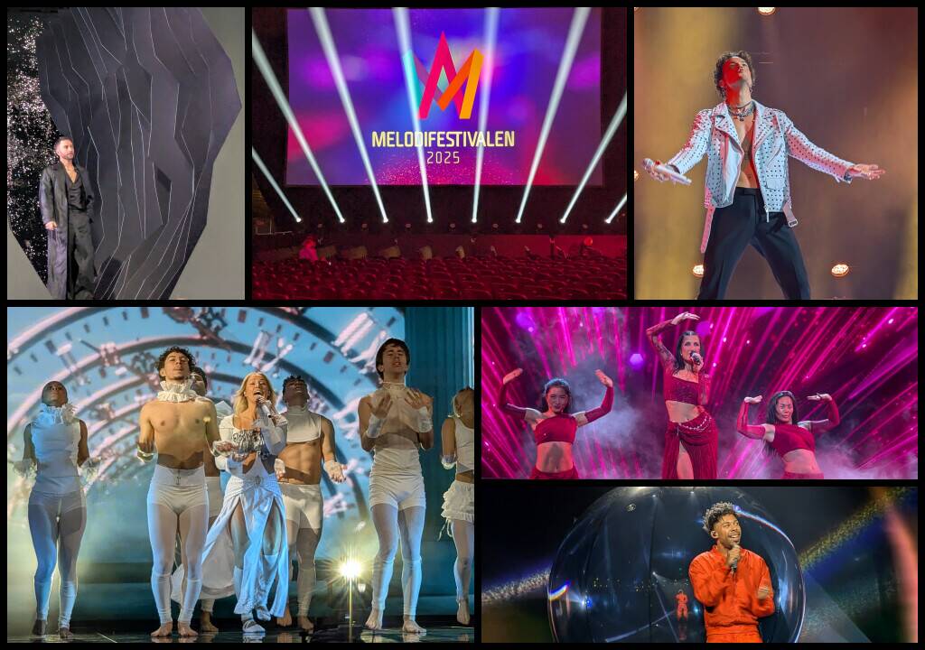 Melodifestivalen 2025 : Répétitions pour la finale (1ère partie)