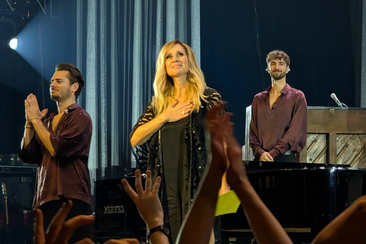 Lara Fabian à l'Accor Arena