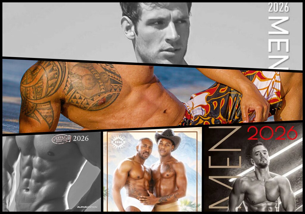 Calendriers masculins 2026