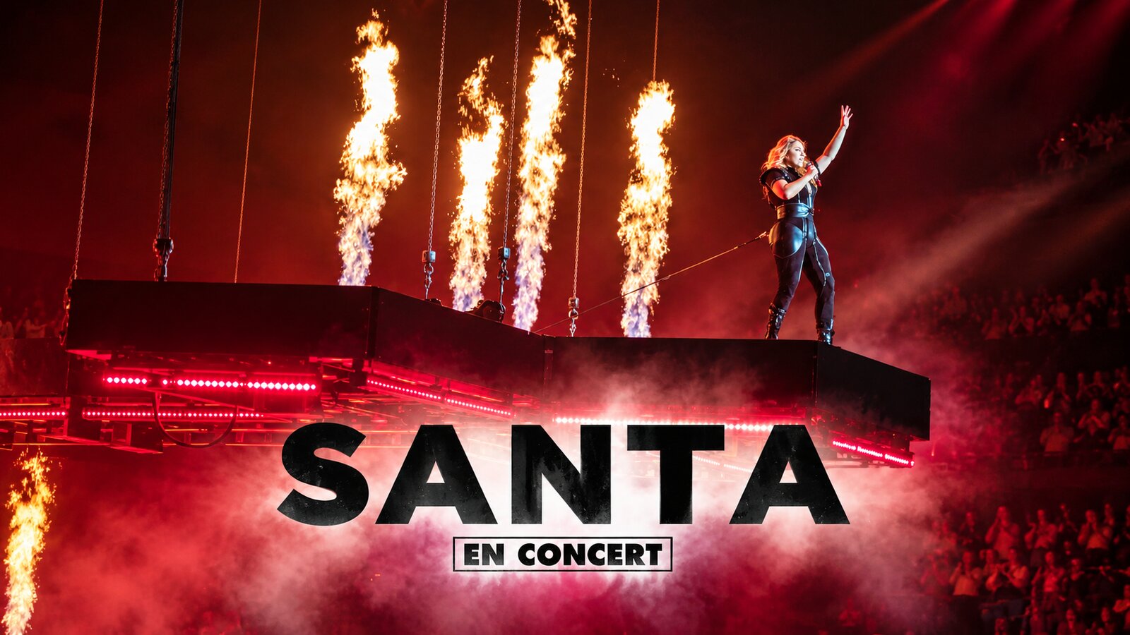 Santa en concert à l’Accor Arena