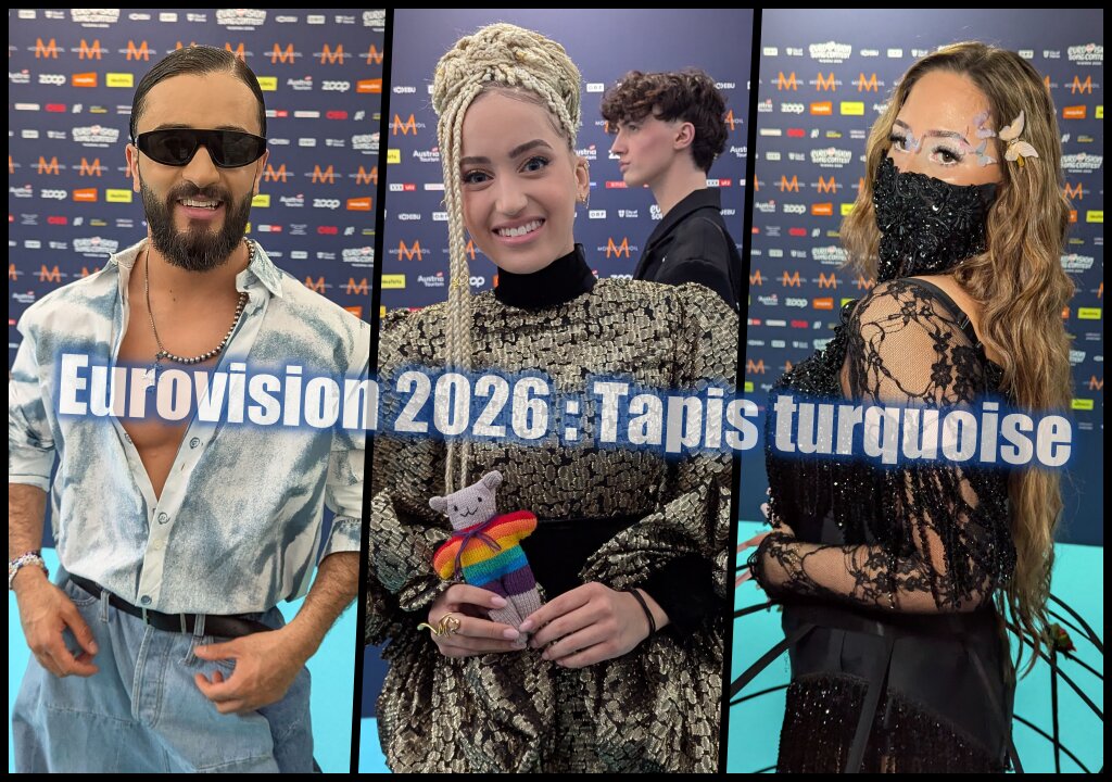 Monroe sur le tapis turquoise de l'Eurovision