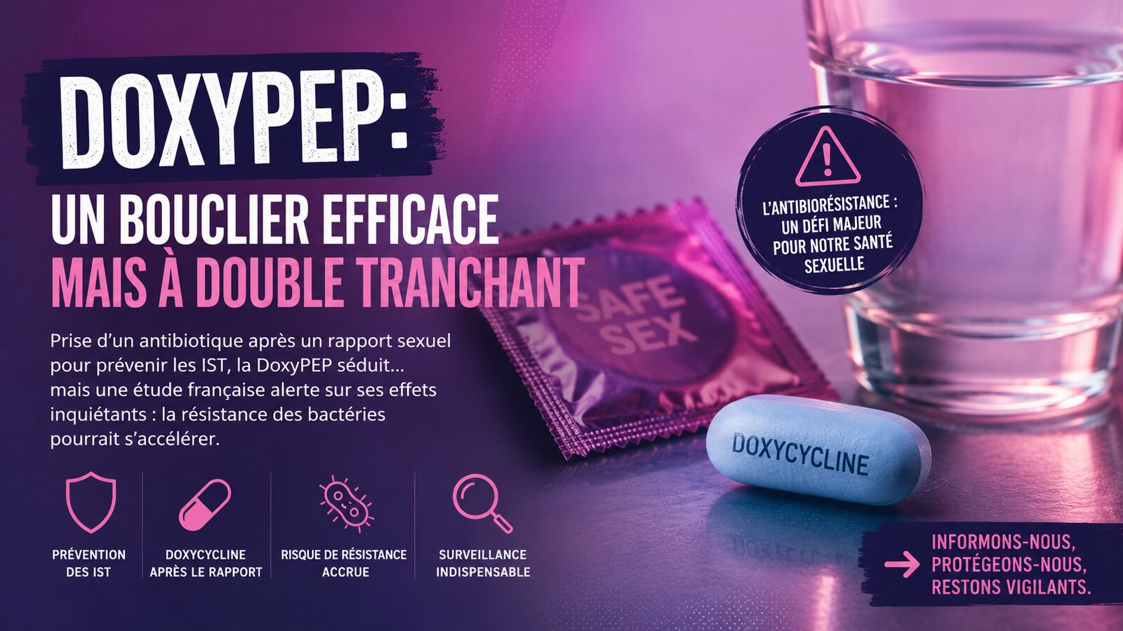 DoxyPEP : une révolution contre les IST… mais à quel prix ?