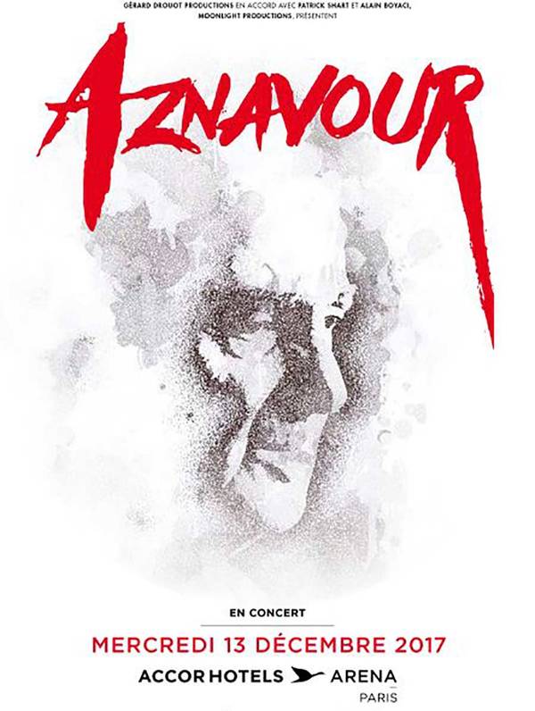 Charles Aznavour à Bercy AccorHotels Arena (Paris - 2017)