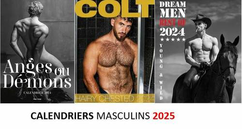 Calendriers Masculins 2024