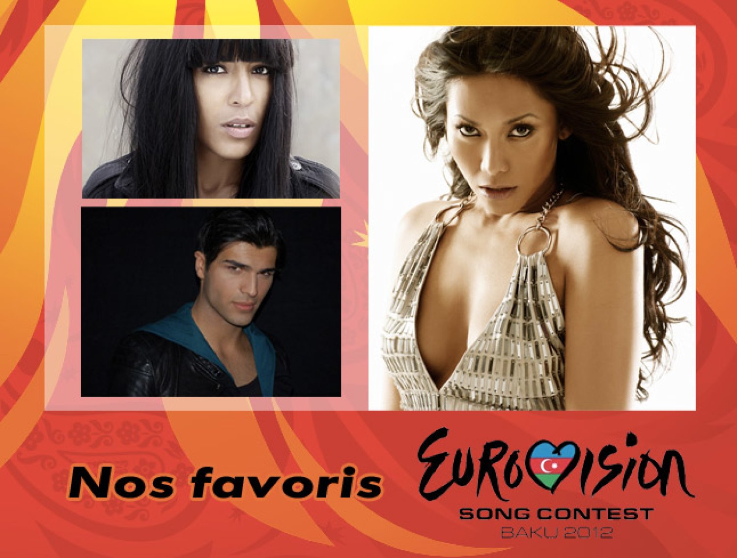 Nos favoris pour l'Eurovision 2012